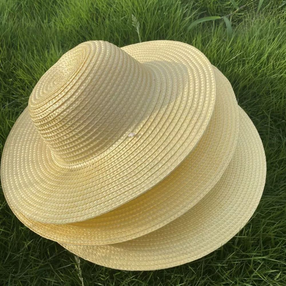 Topi Jerami Lebar untuk Musim  - Bucket Hat Straw ulasan dan harga
