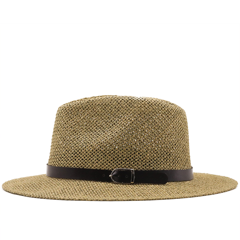 Topi Panama Jazz Sederhana den - Bucket Hat Straw ulasan dan harga